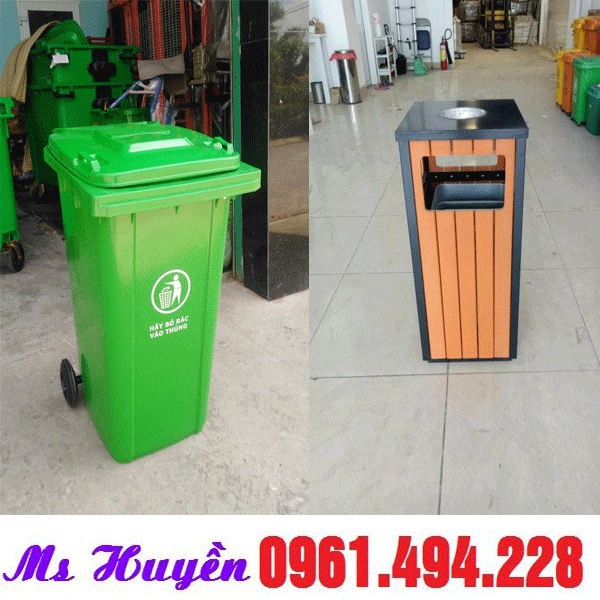 thùng rác công cộng tại bình dương