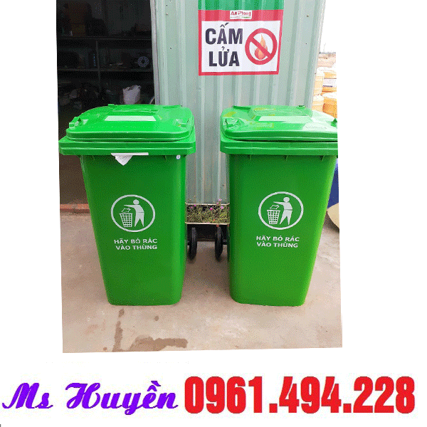 Thùng rác công cộng tại củ chi