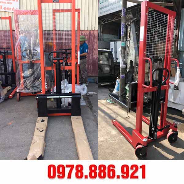 Xe nâng tay cao 1 tấn hiệu NIuli
