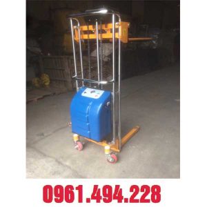 Xe nâng bán tự động mini 400 kg