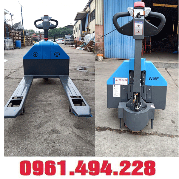 xe nâng điện thấp 1.5 tấn