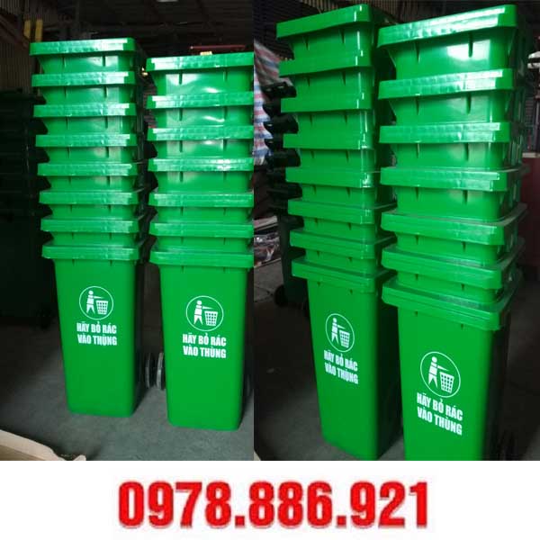 Thùng rác công cộng tại Hà Nội