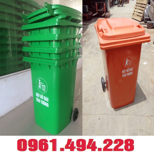 thùng rác công cộng tại quận 9