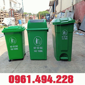 Thùng rác công cộng tại nghệ an