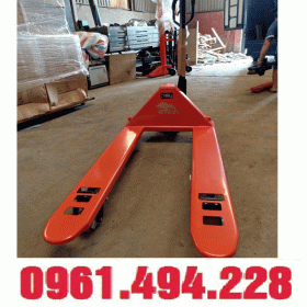 xe nâng tay hạ thấp 65mm