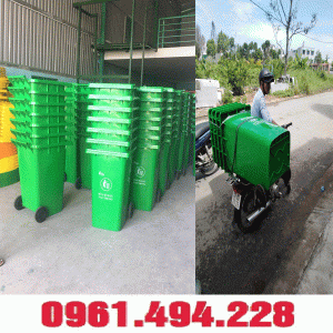 Thùng rác công cộng tại quận 7