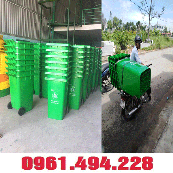 Thùng rác công cộng tại quận 7