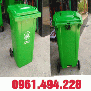Thùng rác công cộng tại thường tín