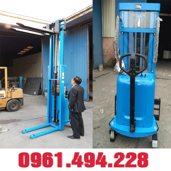 xe nâng bán tự động tại quận 12
