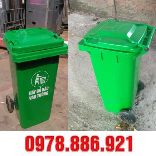 Thùng rác công cộng tại Hải Phòng