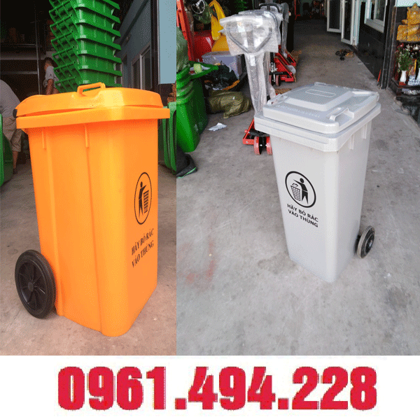 thùng rác công cộng tại quận tân phú