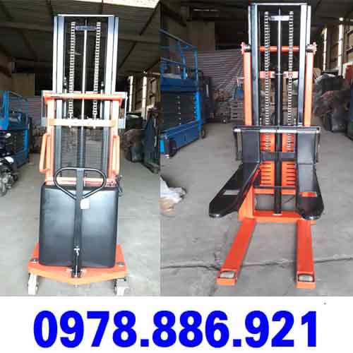 Xe nâng bán tự động tại bắc ninh