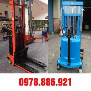 Xe nâng bán tự động tại Hải Phòng