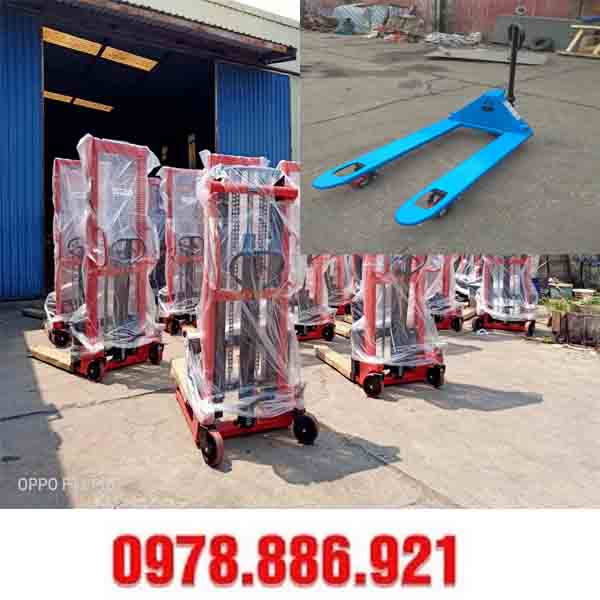 Xe nâng tay tại Hòa Bình