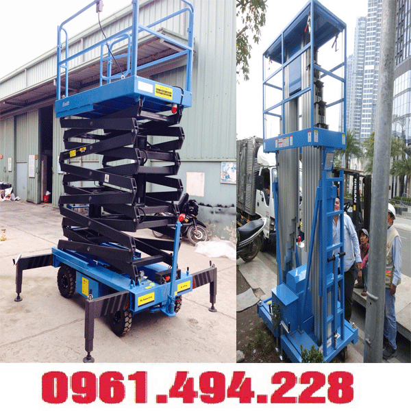 Xe thang nâng người tại nghệ an