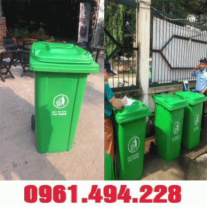 Thùng rác công cộng tại quận 1