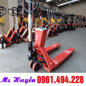 xe nâng tay gắn cân tại vĩnh phúc