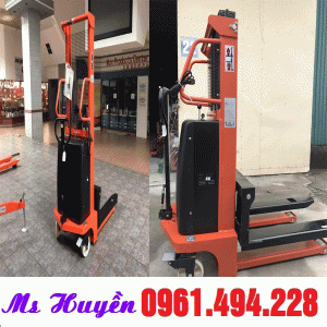 xe nâng bán tự động tại chương mỹ