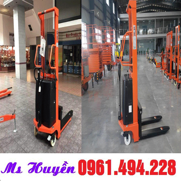 xe nâng bán tự động tại hà tĩnh