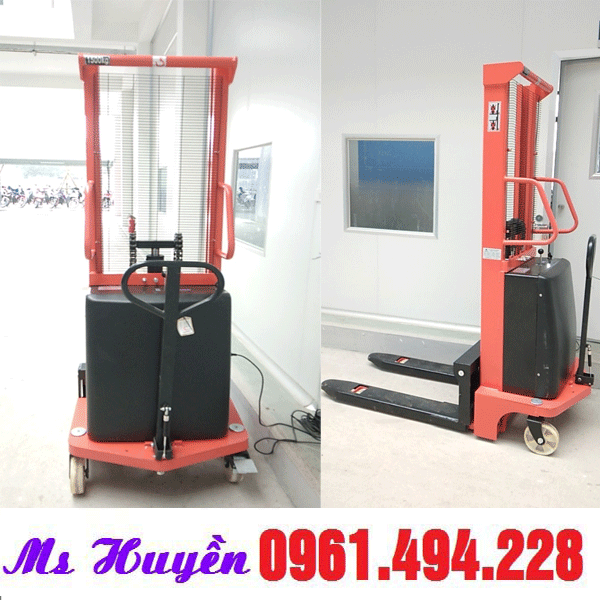 xe nâng bán tự động tại thanh hóa