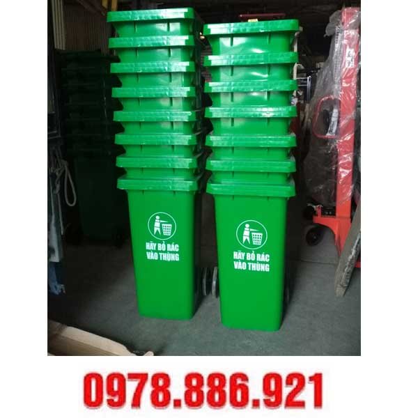 Thùng rác công cộng tại Vĩnh Phúc