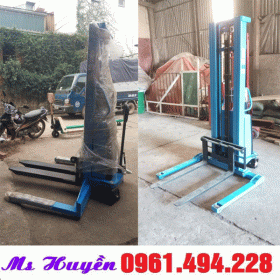 xe bán tự động 1.5 tấn chân rộng