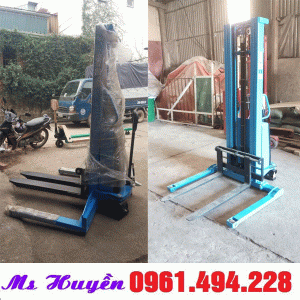 xe bán tự động 1.5 tấn chân rộng