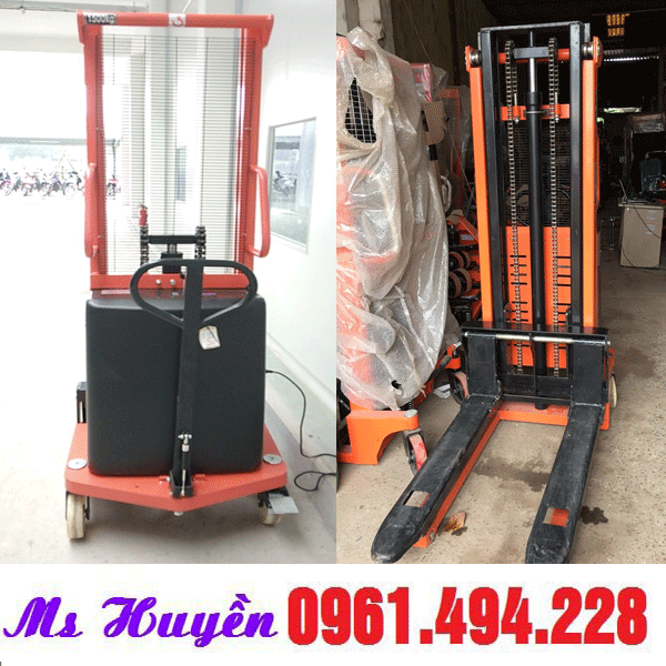 xe nâng bán tự động tại bình thạnh
