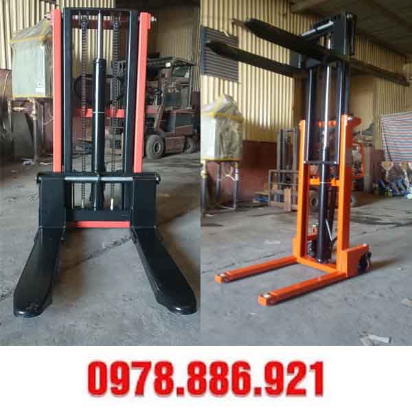 xe nâng tay cao 1 tấn cao 2m