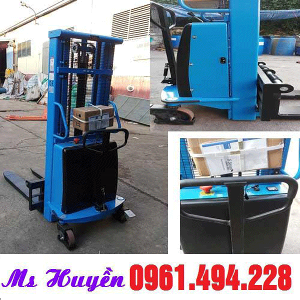 xe nâng bán tự động tại long an