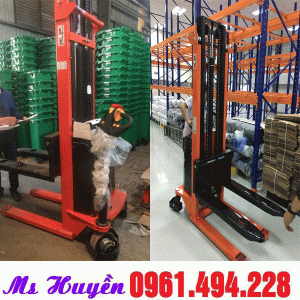 xe nâng điện đi bộ lái tại an giang