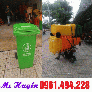 Thùng rác công cộng tại Nhà Bè