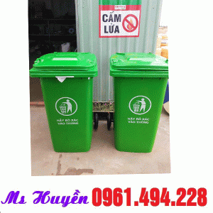 Thùng rác công cộng tại củ chi