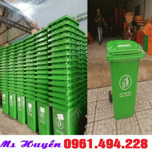 Thùng rác công cộng tại quận tân bình