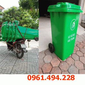 Thùng rác công cộng tại bình chánh